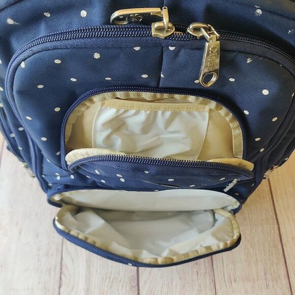 CateepBaby polka dot travel organization diaper backpack - Picture 4 of 13